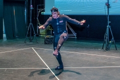 Motion capture actor Lorin Eric Salm